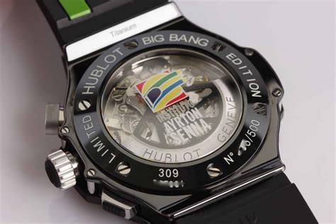 Hublot Big Bang Ayrton Senna Rattrapante Limited Edition